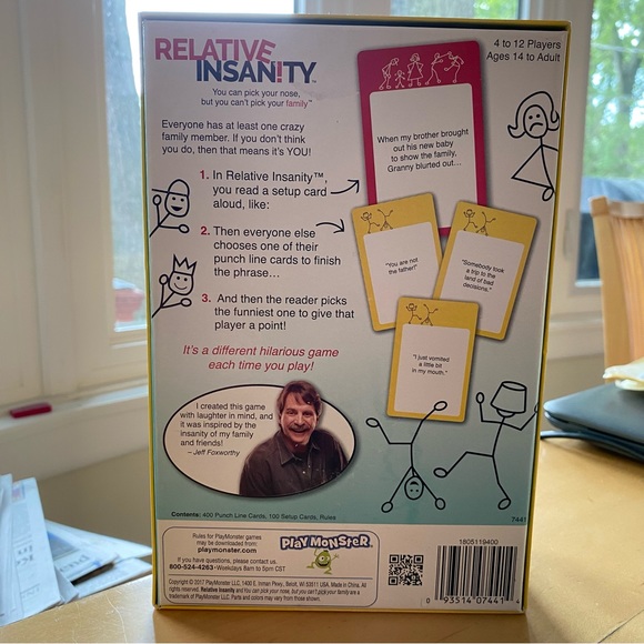 Relative Insanity Card Game - Picture 2 of 4